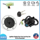 Ignition Switch Gas Cap Lock Key Set Fitfor Kawasaki Ninja 500R EX500 1994-2005 New. Price: $38.79.