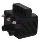 Ignition Coil Black Single Fire Fits Big Twin & Sportster 3.0 Ohm, 40,000 Volt New. Price: $57.95.