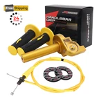 Jfg Racing Motorcycle Throttle ASSEMBLY,7/8" 22MM Quick Twist Normal, Gold New. Price: $52.99.