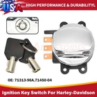 Ignition Key Switch For Harley-davidson Flhri Road King Softail Dyna 71313-96A New. Price: $24.48.