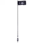 5150 Whips 36" Black Safety Day W/magnet Mount & Flag-each New. Price: $51.99.