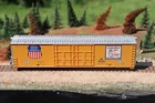 Ho Tyco.ps 60' Auto Box Car Double Door Up Union Pacific Used. Price: $15.00.