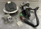 08-20 Suzuki Hayabusa GSX1300R Key Set Ignition Switch Gas Fuel Cap Seat Lock Used. Price: $185.60.