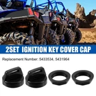 2 Set Ignition Key Cover Cap For Polaris Ranger Sportsman Scrambler Black New. Price: $18.79.