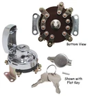 Chrome Ignition Switch For Harley Fat Bob Dashboard 71501-73T 15033 New. Price: $59.40.