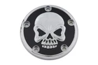 Chrome & Black Skull Timer Points Ignition Cover For Harley Twin Cam 99-17 New. Price: $49.95.