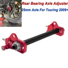 Billet Red Rear Bearing Axle Adjuster Kit For Harley Touring Road Street Glide New. Price: $104.49.