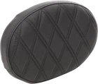 Drag Specialties 0822-0428 Oval Backrest Pad Black Double Diamond New. Price: $99.95.