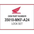 Honda Lock Set 35010-MKF-A24 Oem New. Price: $392.81.