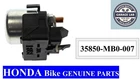 Honda 35850-MB0-007 Oem Starter Relay Solenoid Switch Cx Gl Cbx Vf Nighthawk New. Price: $104.99.