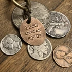 1930 Indian Scout Motorcycle Copper Penny Key Fob New. Price: $22.95.