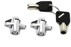 V-twin 49-0729 Chrome Saddlebag Lock & Key Kit 93-13 Harley Flh/t Repl. 53710-93 New. Price: $33.76.