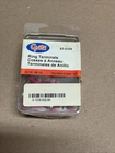 Grote 83-2104 Ring Terminal, Orange Vinyl, 22-16 Gauge, #8-10 Stud, 100 Pack New. Price: $9.00.