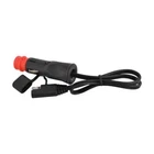 Oxford 12V Motorcycle Plug Usa Sae Connector 0.5M Lead Cigarette Socket EL106 New. Price: $19.98.