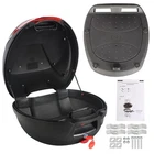 Motorcycle Storage Top Box Scooter Trunk With Lock Rear Luggage Case New. Price: $45.39.