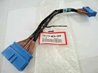 Qty Nos Honda GL1800 Gold Wing Sub Cord Brown 2001-2003 32112-MCA-309 New. Price: $24.99.