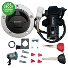 Ignition Switch Key Fuel Gas Cap Seat Lock Set For Kawasaki Ninja Z1000 New. Price: $72.99.
