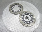 2007 06-07 Yamaha Front Left Right Brake Rotor Disc Pair 4.50MM Used. Price: $46.49.