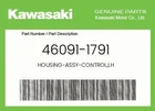 Kawasaki Genuine Housing-assy-control,lh 46091-1791 New. Price: $164.48.
