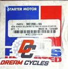 New Starter Honda Motorcycle GL1200A/I/L/SEI 85-87 ME1200-NA Parts Unlimited. Price: $83.89.
