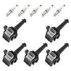 Ignition Coils & Iridium Spark Plugs Kit For Volvo S60 2.5L L5 05-09 V50 New. Price: $70.39.