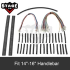 14" 16" Handlebar Extension Cable Wire Plug Kit For Harley Touring Street Glide New. Price: $27.97.