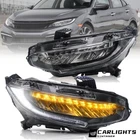 For 2016-2021 Honda Civic Reflector Led Headlights W/ Drl Sequential Turn Signal New. Price: $270.74.