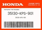 Honda Genuine Switch Assy. Engine Stop 35130-KPS-901 New. Price: $29.64.