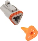 Wire Deutsch Connector Gray Namz DP-3G New. Price: $16.95.