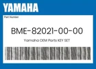 Yamaha Genuine Key Set BME-82021-00-00 New. Price: $37.89.