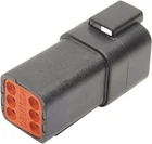 Namz DR-6B Deutsch 6-PIN Black Receptacle W/ Lock New. Price: $16.72.