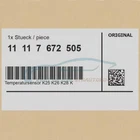 Genuine Bmw 11117672505 - Temperature Sensor K25 K26 K28 K29 K27 K21 K23 Neu. Price: $78.84.