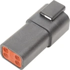 Namz Deutsch Receptacle 4-PIN Black DR-4B New. Price: $18.53.