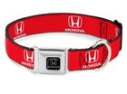 Honda Red Dog Collar Seat Belt Buckle Down Licensed 15 -26 Neck Size New. Price: $22.22.
