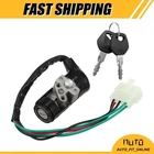Motorcycle Security Wires Ignition Switch Lock One Set Custom For GY6 125 New. Price: $22.49.