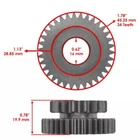 Caltric 4KB-15512-00-00 Starter Clutch Gear Idler Bearing Kit For Yamaha New. Price: $56.24.
