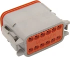 Namz Custom Cycle DP-12G Deutsch Plug 12-SOCKET Connector Gray New. Price: $23.47.