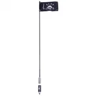 5150 Whips 48" Black Safety Day W/magnet Mount & Flag-each New. Price: $61.99.