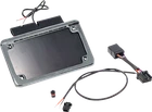 Namz Saddlebag Tag Holder W/ Illuminated License Plate Frame - '97 Flhr New. Price: $135.29.