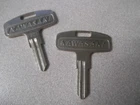 Nos Kawasaki Blank Key #1027 KLR250 KL250 KE175 KS125 27008-1027 Qty New. Price: $24.92.