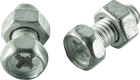 Bikemaster 5X11MM Bolt For W/ Hex Nut New. Price: $13.29.
