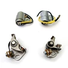 Ignition Condenser Contact Points Kit Tune Up 1970-77 Suzuki GT250 T350 Oem New. Price: $67.95.