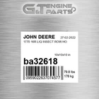 BA32618 1770 16R Liq Insect Row Ho Fits John Deere (surplus Open Box) New. Price: $513.06.