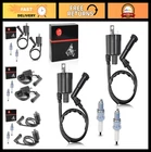 MOTO1988 Ignition Coil Pack R+l & Spark Plug Cap For Yamaha Virago 700 750 100 New. Price: $85.99.