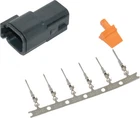 Namz Dtm 6-POSITION Connectors MDR-6B Black Receptacle New. Price: $24.14.