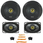 2X Kicker CSC65 6.5" 300W Max Car Audio Speakers, 4X6" 150W 2-WAY New. Price: $162.99.