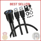 Batige 2 Ports Dual Usb 3.0 To Female Aux Flush Mount Car Ext New. Price: $15.04.