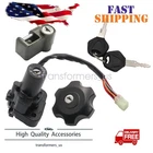 Fits 1996-24 Suzuki DR650SE Ignition Switch Fuel Gas Cap Lock Keys 3700004812 New. Price: $35.99.