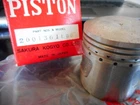 Nos Honda C200 CA200 CT200 Sk Brand 1.00 Piston 13105-030-000 Made In Japan. Price: $19.99.