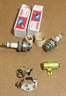 Harley Flathead Knucklehead Points Bosch Spark Plugs Kit (718) New. Price: $39.99.